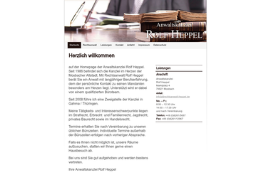 rechtsanwalt-heppel.de - Anwalt Mosbach