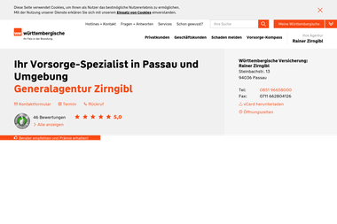 wuerttembergische.de/versicherungen/rainer.zirngibl - Anwalt Passau