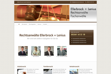 ellerbrock-lenius.de - Anwalt Salzgitter