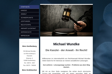 rechtsanwalt-wundke.de - Anwalt Senftenberg