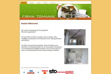 firma-tomanik.de - Renovierung Darmstadt
