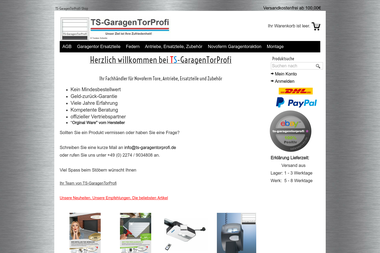 ts-garagentorprofi-shop.de - Renovierung Elsdorf