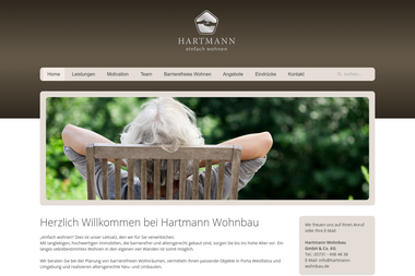 hartmann-wohnbau.de - Renovierung Porta Westfalica