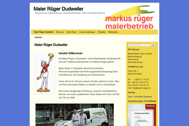 maler-rueger.de - Renovierung Saarbrücken