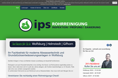 ips-rohrreinigung.de - Renovierung Wolfsburg