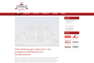 thiele-bedachungen.de - Renovierung Wunstorf