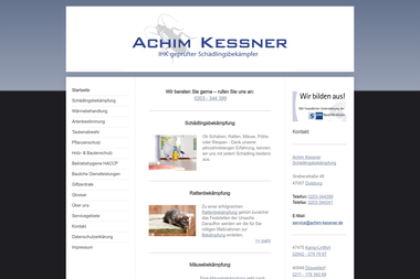 achim-kessner.de - Kammerjäger Duisburg