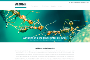deepsix.de - Kammerjäger Köln