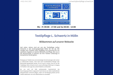 textilpflege-schwertz.de - Kammerjäger Mölln
