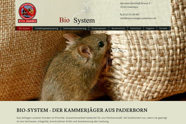 bio-system.biz - Kammerjäger Paderborn