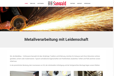 sanwald-metallbau.de - Schlosser Backnang