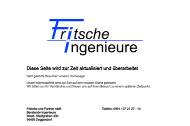 fritsche-ingenieure.de - Schlosser Deggendorf