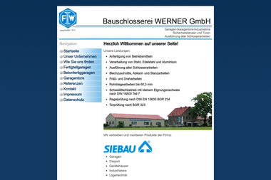 bswerner.de - Schlosser Glauchau