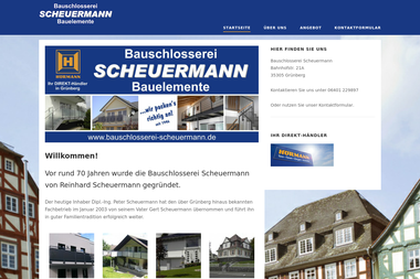 bauschlosserei-scheuermann.de - Schlosser Grünberg