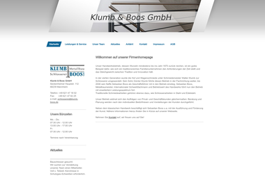 klumb-boos.de - Schlosser Mannheim