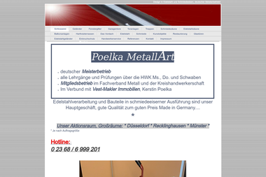 metallbau-poelka.de - Schlosser Oer-Erkenschwick