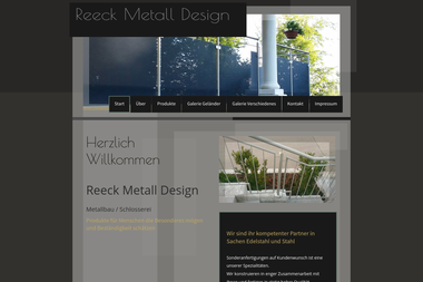 reeck-metall-design.de - Schlosser Pforzheim