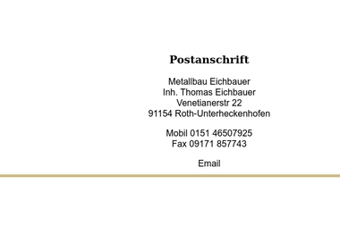 metallbau-eichbauer.de/contact/contact.htm - Schlosser Roth