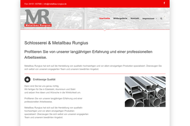 metallbau-rungius.de - Schlosser Schwarzenbek