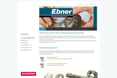 ebner-cnc.de - Schlosser Straubing