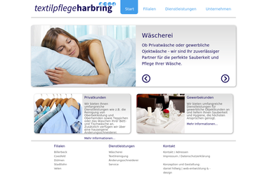 textilpflege-harbring.de - Schneiderei Coesfeld