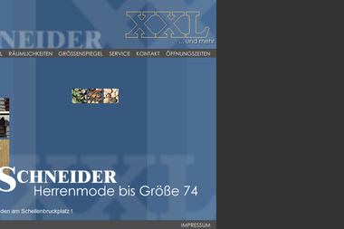 xxl-schneider.de - Schneiderei Eggenfelden