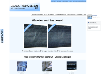 jeans-reparieren.de - Schneiderei Leonberg
