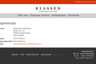 klassen-eventfashion.com/epages/64593991.sf/de_DE - Schneiderei Luckenwalde