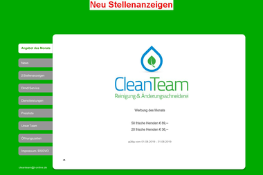 clean-team-rgbg.net - Schneiderei Regensburg