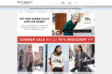 bettybarclay.com/de - Schneiderei Sandersdorf-Brehna