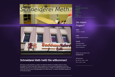 schneiderei-meth.de - Schneiderei Schweinfurt