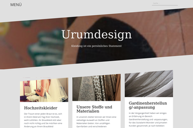 urumdesign.com - Schneiderei Wilhelmshaven
