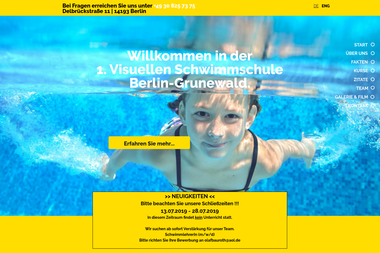 visuelleschwimmschule.de - Schwimmtrainer Berlin