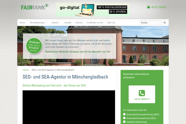 fairrank.de/seo-sea-moenchengladbach - SEO Agentur Mönchengladbach