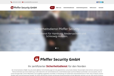 pfeffer-security.de - Sicherheitsfirma Ahrensburg