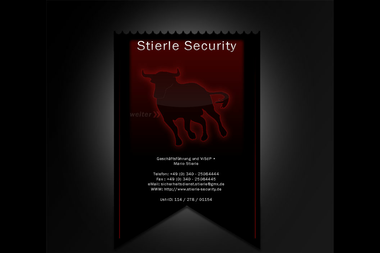 stierle-security.de - Sicherheitsfirma Dessau-Rosslau
