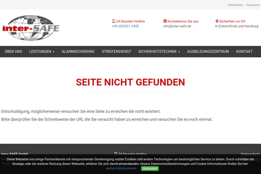 inter-safe.de/de/index.php - Sicherheitsfirma Eckernförde