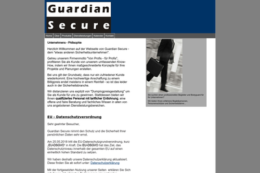 guardiansecure.de - Sicherheitsfirma Gütersloh