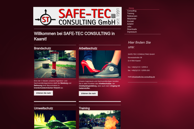 safe-tec-consulting.de - Sicherheitsfirma Kaarst