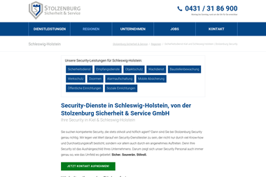 stolzenburg.de/region/schleswig-holstein - Sicherheitsfirma Kiel