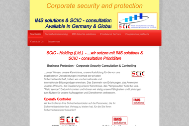 scic-holding.com - Sicherheitsfirma Ludwigsfelde