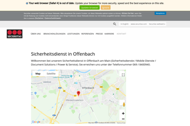 securitas.de/kontakt/sicherheitsdienst-offenbach - Sicherheitsfirma Offenbach Am Main
