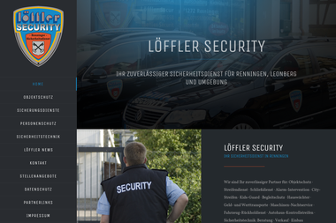 web.loeffler-security.de - Sicherheitsfirma Renningen