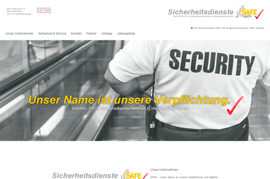 safe.de - Sicherheitsfirma Schwerin