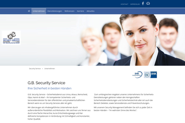 gb-security-service.de - Sicherheitsfirma Unna