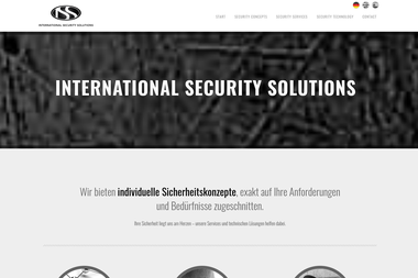 international-security-solutions.de - Sicherheitsfirma Waldkraiburg