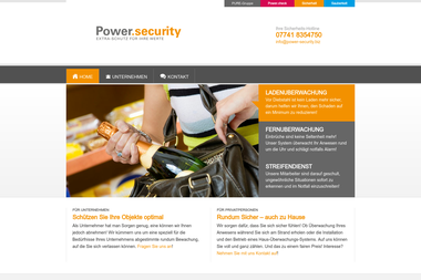 power-security.biz - Sicherheitsfirma Waldshut-Tiengen