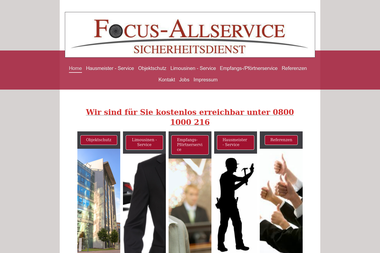 focus-allservice.de - Sicherheitsfirma Wesseling