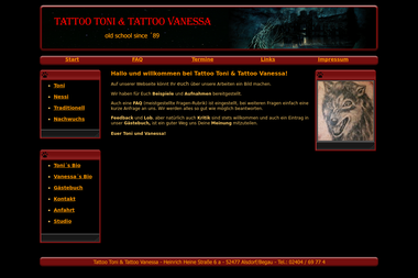 tattoo-toni.de - Tätowierer Alsdorf