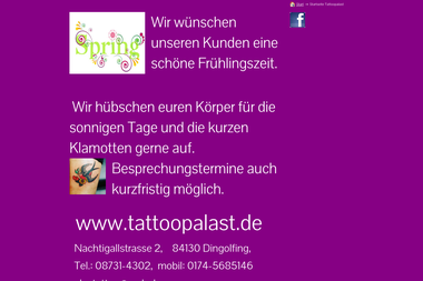 tattoopalast.de - Tätowierer Dingolfing